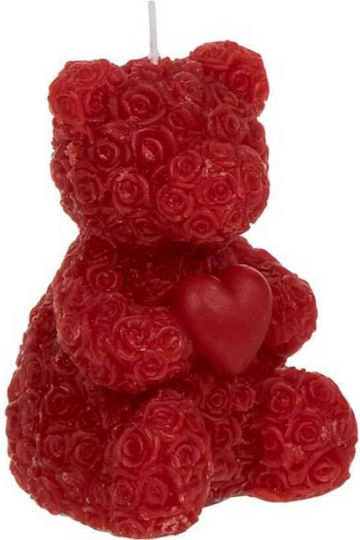 Embossed Candle Souvenir Tabletop for Lovers 10.5x8x6cm.