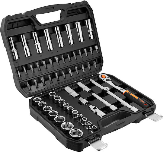 Neo Tools Καστάνια με Καρυδάκια 1\2" 58τμχ