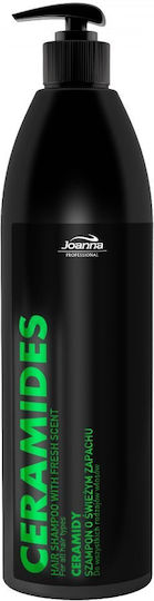 Joanna Professional Ceramides Shampoos Reconstruction/Nourishment & Hydration for All Hair Types 1000ml