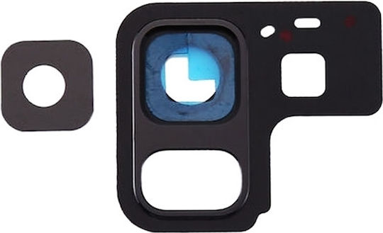 Lentilă Cameră Telefon Mobil Negru pentru (Samsung Galaxy A8 2018 A530F)