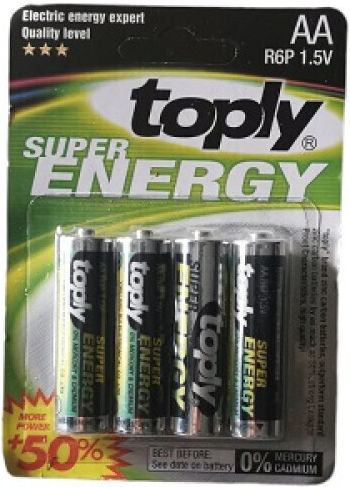 R6p Μπαταρίες Zinc AA 1.5V 4τμχ