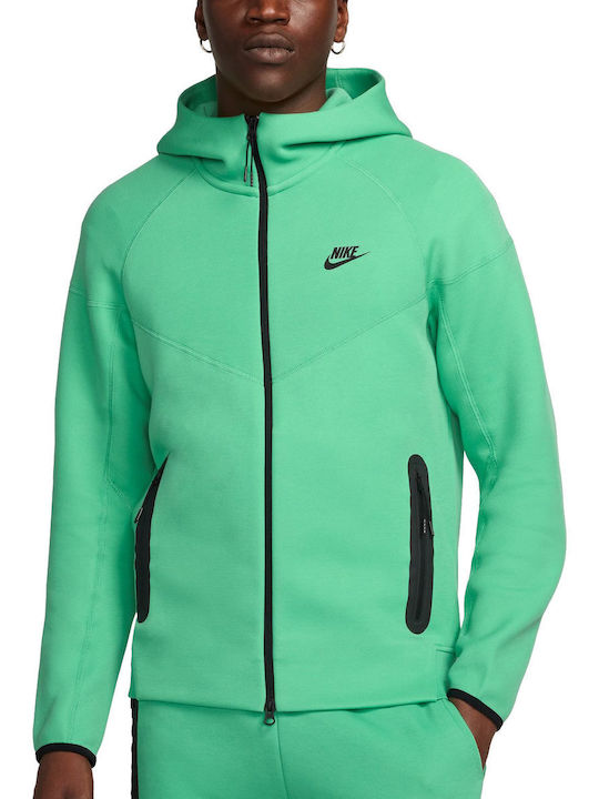 Nike Tech mit Kapuze Spring Green