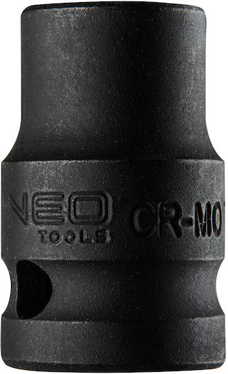 Neo Tools Nuss Pneumatisch Sechskant mit Vierkant-Antrieb 1/2" Durchmesser 1/2" 1Stück