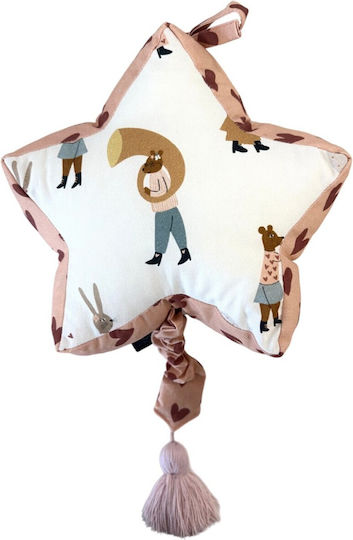 La Millou Crib Pillow Decorative with Music Pink 1pcs