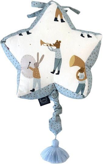 La Millou Crib Decorative Pillow with Music Blue