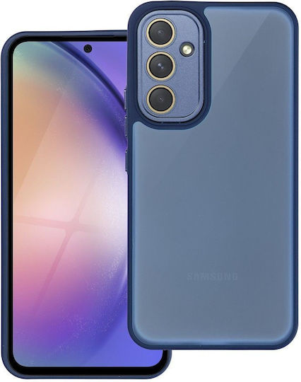 Forcell Back Cover Tempered Glass / Σιλικόνης / Πλαστικό Navy Μπλε (Galaxy A54Oppo A54)