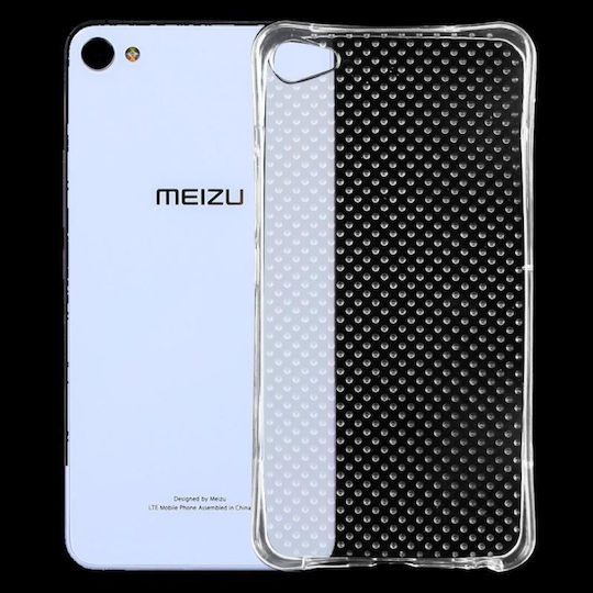 U20 Umschlag Rückseite Silikon / Kunststoff Transparent (Meizu Meilan U20)