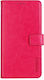 Idewei Book Δερμάτινο Ροζ (TP-Link Neffos C9s (idewei))