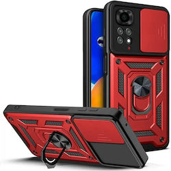 Bodycell Slide Umschlag Rückseite Rot (Xiaomi 1...