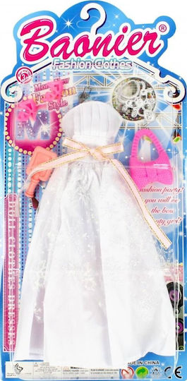 Mega Creative Bride Dress Ρούχα για Κούκλες για 3+ Ετών