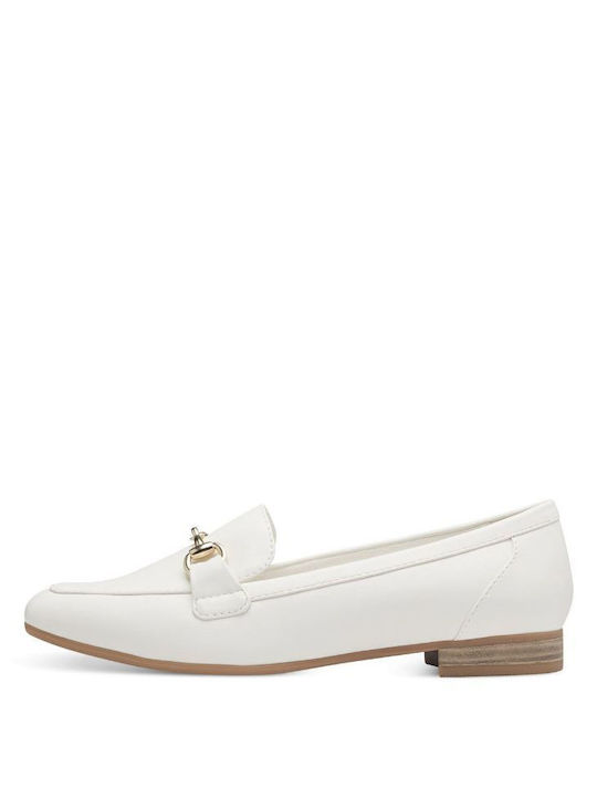 Marco Tozzi Women's Moccasins in White Color