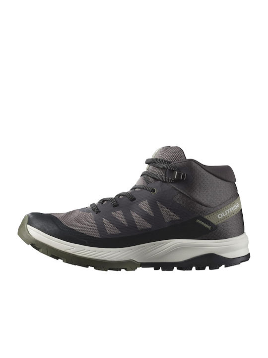 Salomon Outrise Wasserdicht mit Gore-Tex-Membran Lila