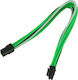 Nanoxia 8-Pin PCIe - 8-Pin PCIe Cable 0.3m Πράσινο NX8PE3EGWS