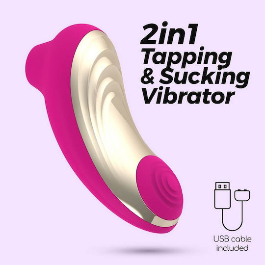 Crushious Supernova Clitoral Vibrator 11.5cm Pink