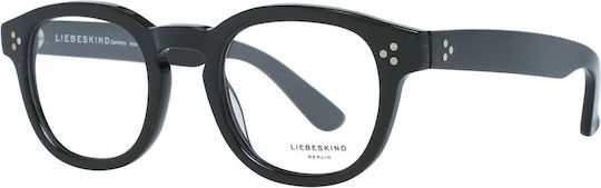 Liebeskind Weiblich Kunststoff Brillenrahmen Schwarz 11012-00500