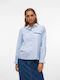 Vero Moda Women's Long Sleeve Shirt Light Blue