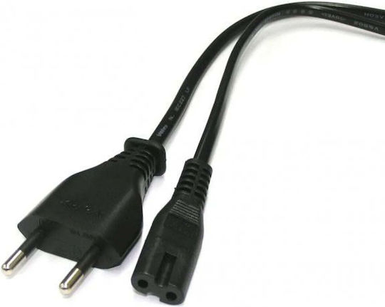 Logo Collection Euro - IEC C7 Cable 2m Μαύρο 24614