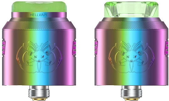 Hellvape Dead 2 Атомайзер за Електронни Цигари RDA 24мм Rainbow AT-2479-RAINBOW