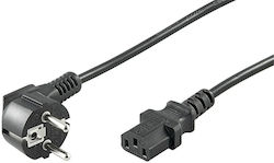 Microconnect Schuko - IEC C13 / Schuko Cable 5m Black (PE010450)