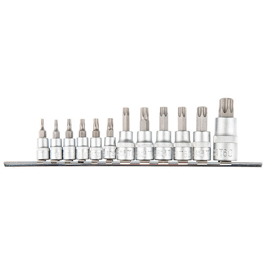 Topex Walnut with Torx Head and Socket 1/2'' 12pcs