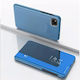 Plated Mirror Horizontal Книга Кожа Син (Realme C11)