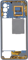 Middle Frame Blue for Galaxy M52 Samsung M52
