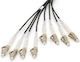 Digitus Fiber Optic Cable LC/UPC-LC/UPC without connectors 75m Black 1pcs