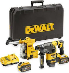 DEWALT DCH335X2 Krouštické Rotationshämmer Pistole 54V mit 2 Batterien 9Ah DEWALT DCH335X2 Krouštické Rotationshämmer Pistole 54V mit 2 Batterien 9Ah