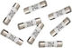 Fs63 Chf Pieces:10 Safety Cylindrical Ceramic Fast-Bow 14x51mm 40A 10pcs