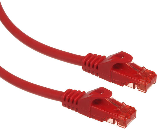 Maclean Energy U/UTP Cat.6 (Gigabit) Καλώδιο Δικτύου Ethernet 2m Κόκκινο