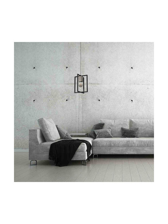 MAX Висящо Осветително Тяло Черен с Цокъл E27