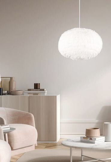 Trio Lighting Ρυθμιζόμενο Κρεμαστό Φωτιστικό Λευκό με Ντουί E27
