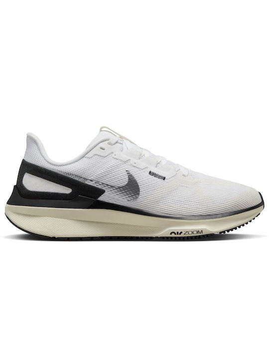 Nike Air Zoom Structure 25 Sport Shoes Running White / Black / Sail / Coconut Milk