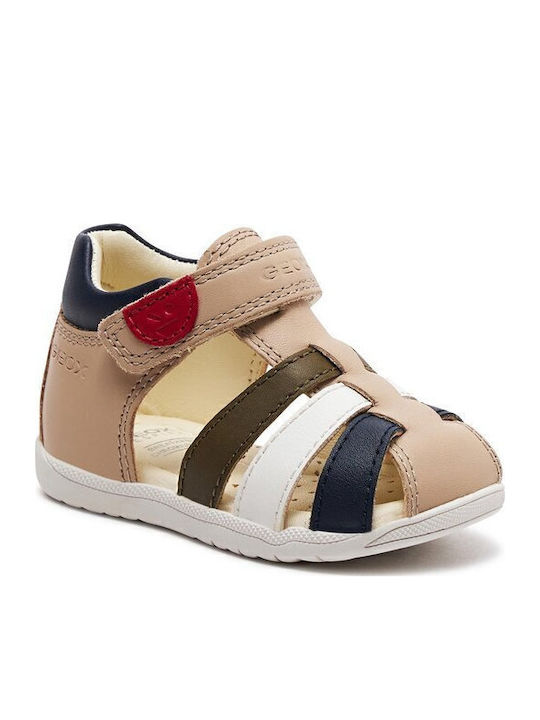 Geox Geox Kindersandalen Macchia Beigen