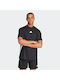 Adidas Future Icons 3-stripes Herren Sportliches Kurzarmshirt Schwarz