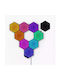 Nanoleaf Διακοσμητικό Φωτιστικό Shapes LED RGBW 9τμχ 20εκ.