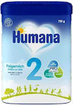 Humana Formula de lapte Pro Balance 2 pentru 6m+ 750gr