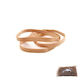 Typofix Rubber Band Brown 1000gr