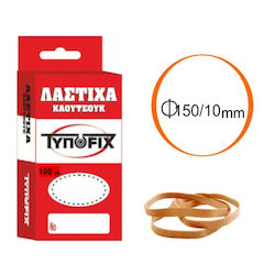 Typofix Rubber Band Box Brown 100gr