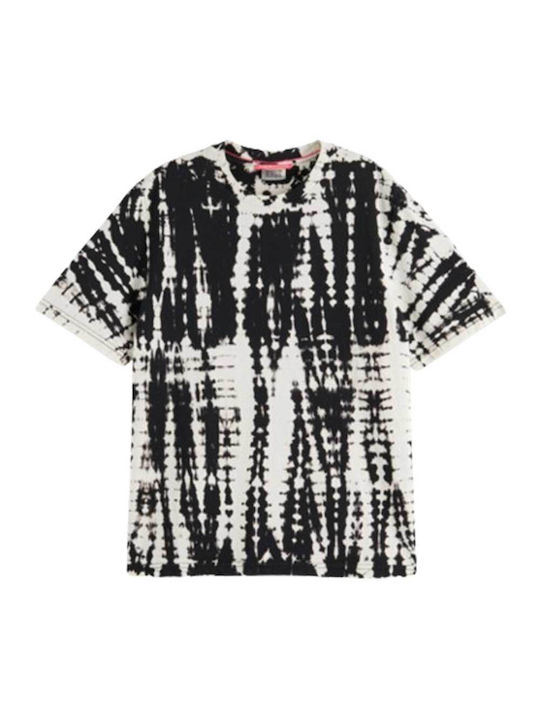 Scotch & Soda Women's T-shirt Tie Dye Rope