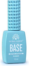 Global Fashion Base Coat for Semi-Permanent Nail Polish Rubber 12ml
