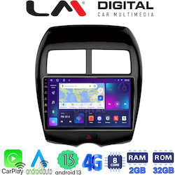 LM Digital Car-Audiosystem für Mitsubishi Asx 2008> (Bluetooth/USB/WiFi/GPS/Android-Auto) mit Touchscreen 10"