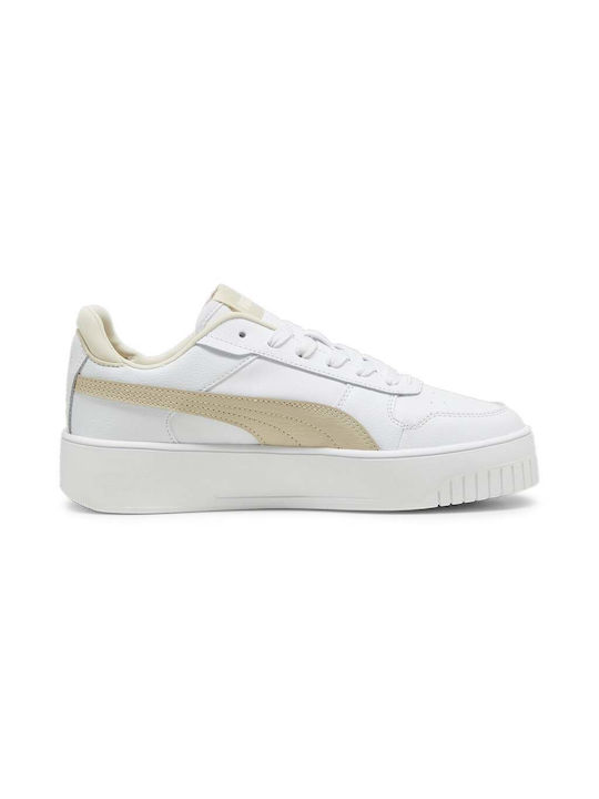 Puma Carina Street Femei Sneakers Albe