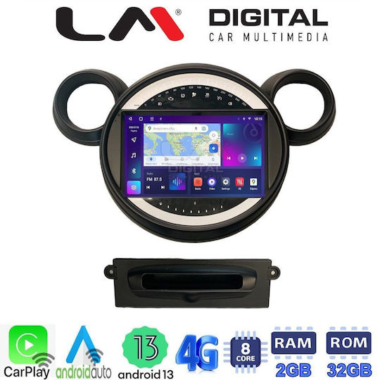 LM Digital Автомобилна Аудио Система (Блутут/USB/WiFi/GPS/Apple-Carplay/Android-Auto)