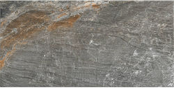 Keros BG001870 Πλακάκι Δαπέδου Εσωτερικού Χώρου από Γρανίτη Ματ 60x30cm Antracita