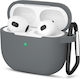 Techsuit Калъф в Сив цвят за Apple AirPods 3