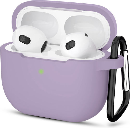 Techsuit Husă în culoarea Violet pentru Apple AirPods 3