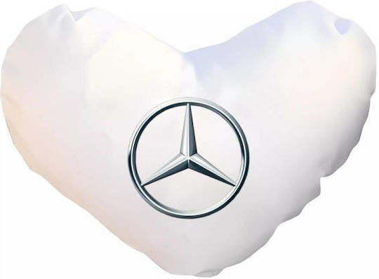Takeposition Sofa Cushion I Love Mercedes White 40x40cm