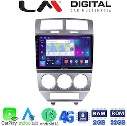 LM Digital Car-Audiosystem Dodge Kaliber 2006-2012 (Bluetooth/USB/WiFi/GPS/Android-Auto) mit Touchscreen 10"