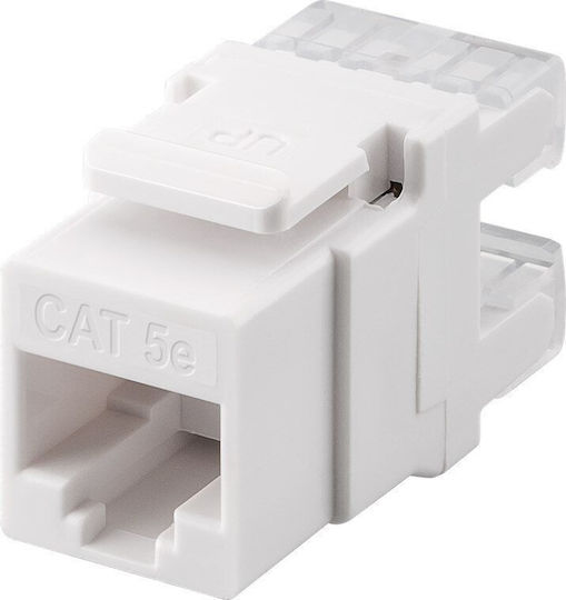 Goobay Keystone Jack CAT 5e, UTP, 100 MHz 1τμχ 95738